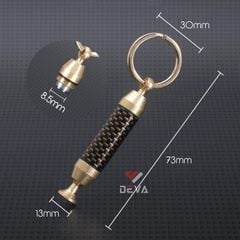 Móc chìa khóa Honest dụng cụ xiên và đục Cigar BCD 089