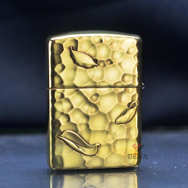 Set Zippo Armor Phật và Chén Hoa Sen ZN201