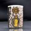 Set Zippo Armor Phật và Chén Hoa Sen ZN201