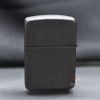 Zippo Tái bản 1941 Sơn Đen Sần Ốp Logo US Army Z211
