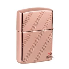Zippo Armor Script Logo Collectible Rose Gold Z26