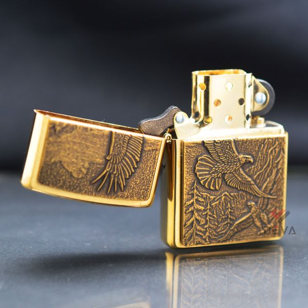 Zippo đồng emblem đại bàng Z98