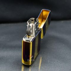 Zippo Đồng Cháy Khắc Nổi Vòng Xoáy Logo Zippo ZN305