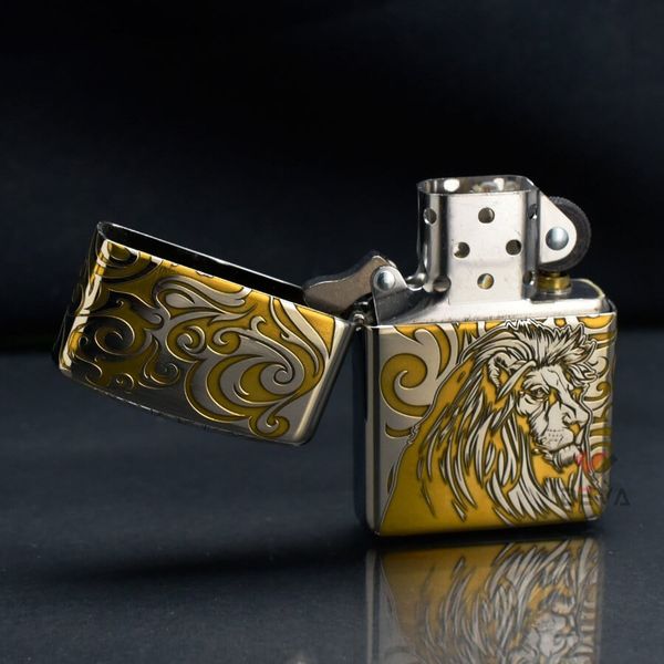 Zippo Armor Khắc Chủ Đề Chúa Tể Muôn Loài Sư Tử ZN208