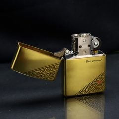 Zippo Khắc Hoa Văn Góc Bản Giới Hạn The Eternal ZN365