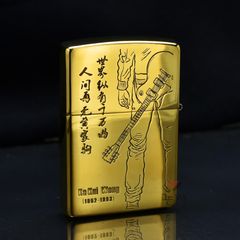 Zippo Khắc Chân Dung Ca Sĩ Hồng Kông Huỳnh Gia Câu ZN255
