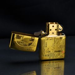 Zippo Khắc Chân Dung Ca Sĩ Hồng Kông Huỳnh Gia Câu ZN255