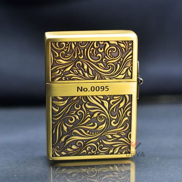 Zippo Tái Bản 1935 Hoa Văn Cổ Điển Số Giới Hạn ZN134