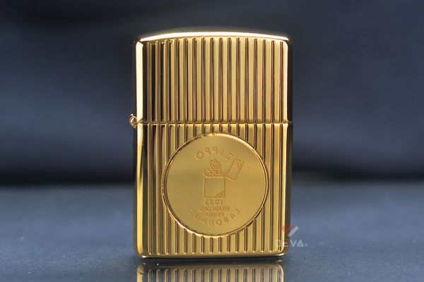 Zippo Armor Kỷ Niệm Ngày Sinh Nhà Sáng Lập Zippo Gold Plate Founder's Day Z16 Collectible