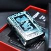Zippo Armor Xanh Ngọc Bích Khắc Rồng Elegant Dragon Design Z336