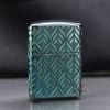 Zippo Armor Xanh Ngọc Bích Khắc Rồng Elegant Dragon Design Z336