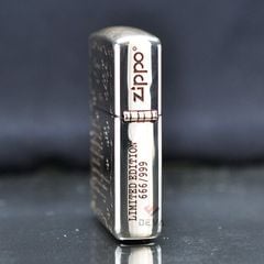 Zippo Bạc Khối Armor Khắc Chìm Chủ Đề Cha Con Father's Day BK05