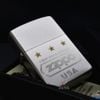 Zippo Satin Khắc New Wind-proof Zippo Kèm Ngôi Sao Vàng ZK21