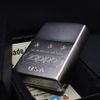 Zippo Satin Khắc New Wind-proof Zippo Kèm Ngôi Sao Vàng ZK21