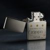 Zippo Satin Khắc New Wind-proof Zippo Kèm Ngôi Sao Vàng ZK21