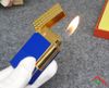 Bật lửa ST Dupont sơn mài nắp vân vuông  D179