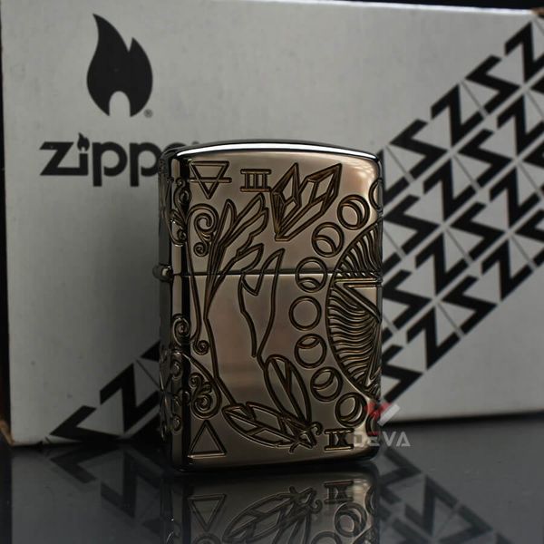 Zippo Armor Bản Đặc Biệt Chủ Đề Tôn Giáo Wicca Design Z136