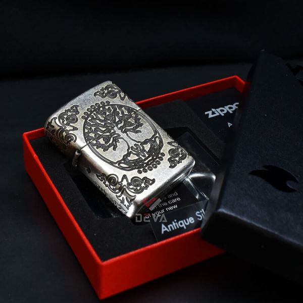 Zippo Phiên Bản Đặc Biệt Chủ Đề Cây Đời Tree Of Life Design Z223
