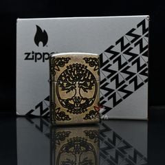 Zippo Phiên Bản Đặc Biệt Chủ Đề Cây Đời Tree Of Life Design Z223