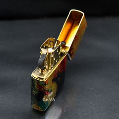 Zippo Tranh Sơn Dầu Chủ Đề Con Hổ Colorful Tiger Design Z164