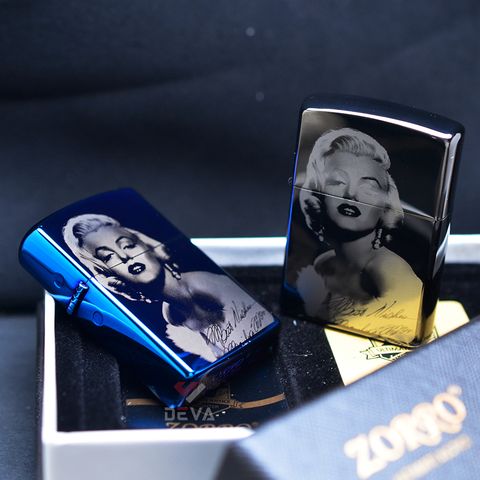 Bật Lửa Chính Hãng Zorro Chủ Đề Nữ Diễn Viên Marilyn Monroe Z9878