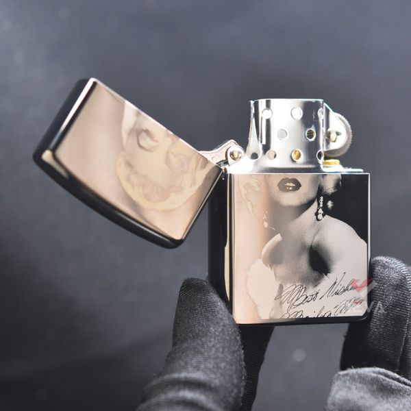 Bật Lửa Chính Hãng Zorro Chủ Đề Nữ Diễn Viên Marilyn Monroe Z9878