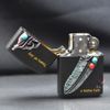 Zorro gắn emblem lông chim thổ dân ốp đá Z9667
