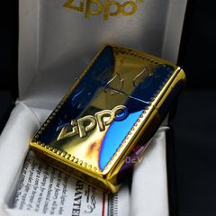 Zippo Đồng Cháy Khắc Chìm Logo Và Ngọn Lửa Zippo ZN314