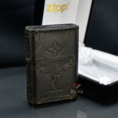 Zippo Bọc Da Chủ Đề Thương Hiệu Thời Trang Louis Vuitton ZN22