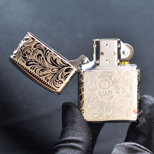 Zippo Armor Kỷ Niệm 45 Năm Hoa Văn Venetian 45th Anniversary Z335