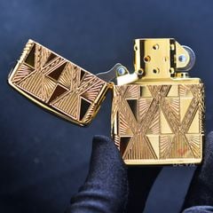 Zippo Bản Đặc Biệt Vân Kim Cương Luxury Diamond Design Z248