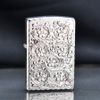 Zippo Mỹ chính hãng mạ vàng khắc sâu hoa mơ Umehana Z225
