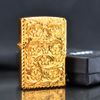 Zippo Mỹ chính hãng mạ vàng khắc sâu hoa mơ Umehana Z225