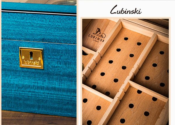 Hộp ủ xì gà 250 điếu Lubinski YJA 60013