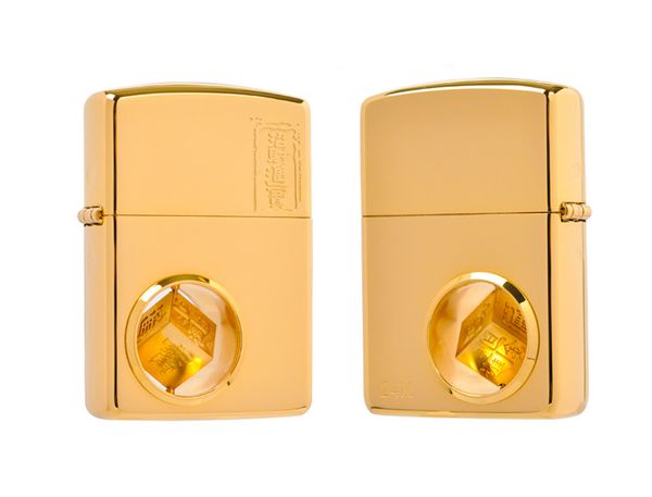 Zippo Xuất Nhật Mạ Vàng Cực Đẹp ZN277