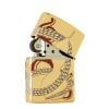 Zippo Year of the Snake 2025 Gold Plating Asia Limited Edition Z190