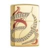 Zippo Year of the Snake 2025 Gold Plating Asia Limited Edition Z190