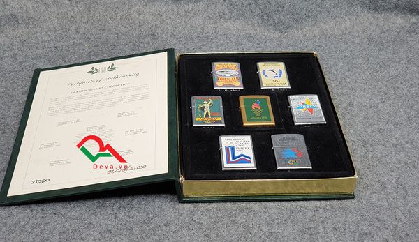 SET Zippo Olympic Games Collection Atlanta 1996