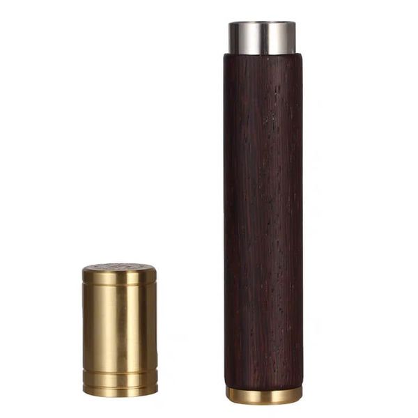 Ống đựng xì gà 1 điếu bọc gỗ  LB HY2