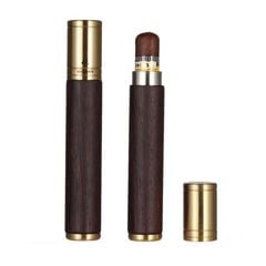 Ống đựng xì gà 1 điếu bọc gỗ  LB HY2