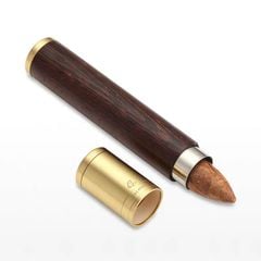 Ống đựng xì gà 1 điếu bọc gỗ  LB HY2