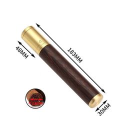 Ống đựng xì gà 1 điếu bọc gỗ  LB HY2