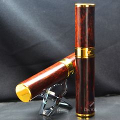 Ống đựng Xì Gà 1 điếu gỗ cẩm lông chuột OG02