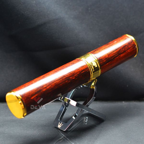 Ống đựng Xì Gà 1 điếu gỗ cẩm lông chuột OG02