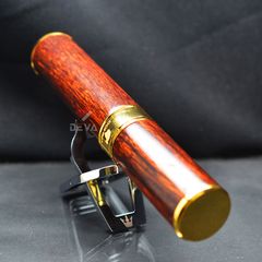 Ống đựng Xì Gà 1 điếu gỗ cẩm lông chuột OG02