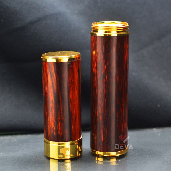 Ống đựng Xì Gà 1 điếu gỗ cẩm lông chuột OG02