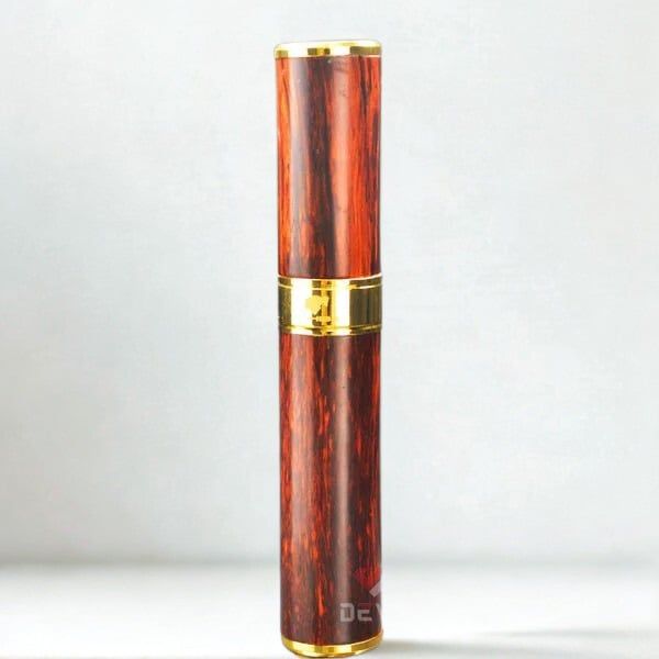 Ống đựng Xì Gà 1 điếu gỗ cẩm lông chuột OG02