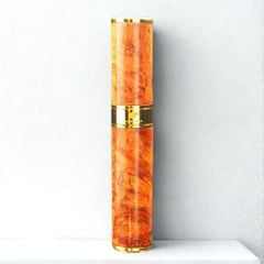 Ống đựng Xì Gà 1 điếu gỗ nu hoa huyết long OG01