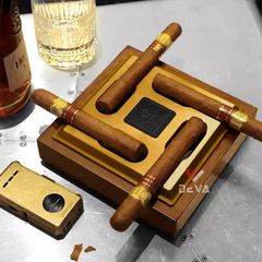 Gạt tàn Cigar gỗ 4 điếu Jifeng JF 2016
