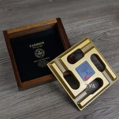 Gạt tàn Cigar gỗ 4 điếu Jifeng JF 2016